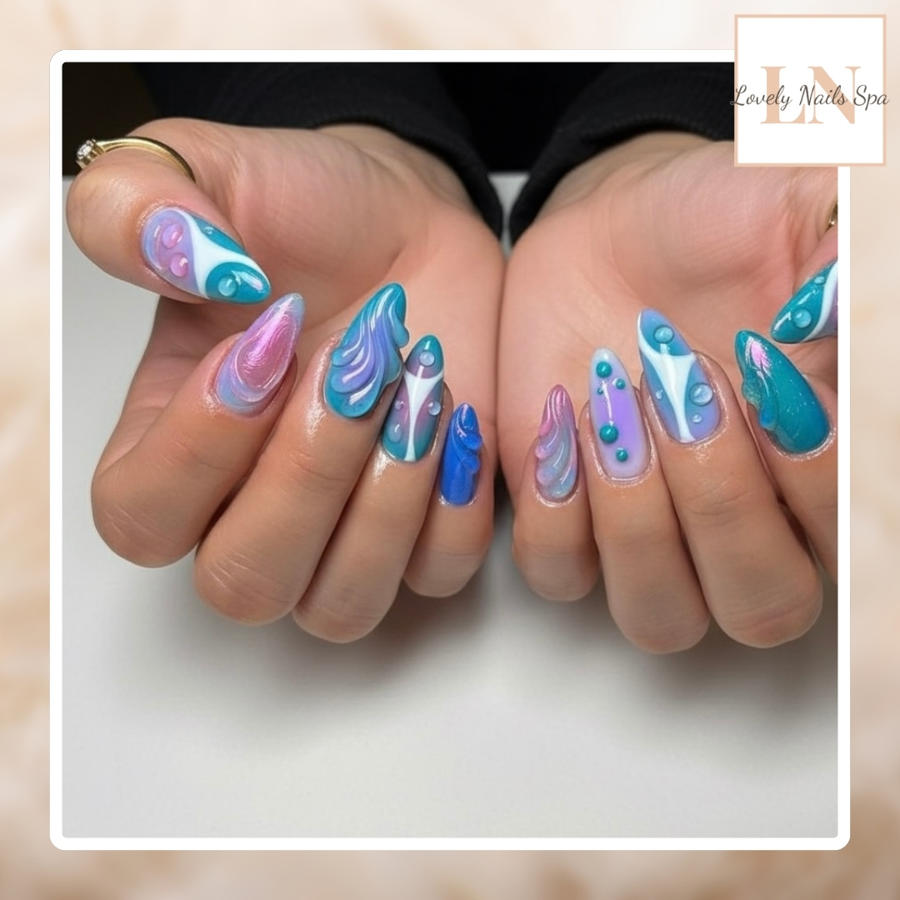 Nail design by Lovely Nails Spa
